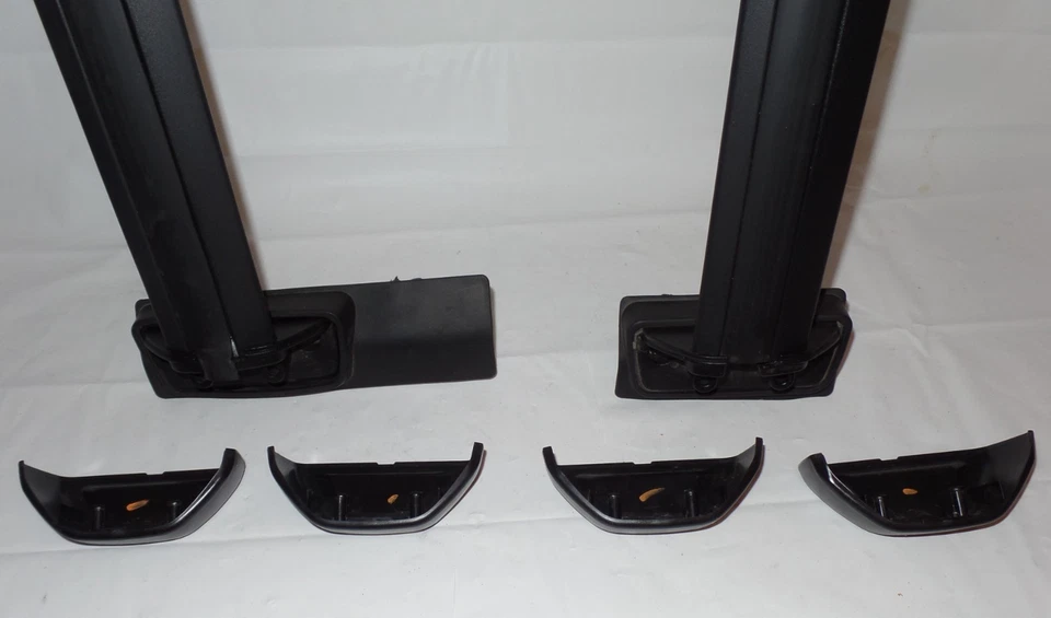 Barra transversal de techo para equipaje de carga Honda Element 2003-2011 negra OEM Foto 4 de 4