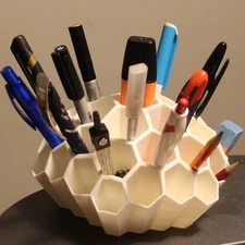 Honeycomb Desktop Organizer