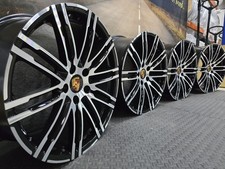 Refurbished Genuine Porsche 21" Cayenne Turbo ll Alloy Wheels Set 2010-2018 