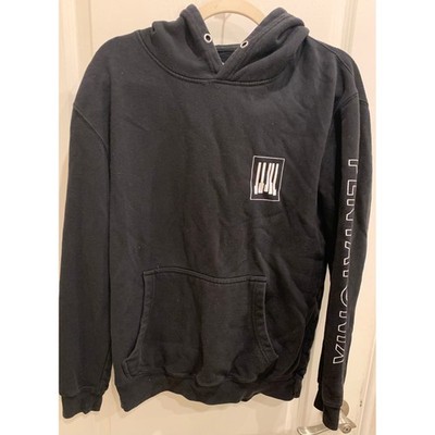 Pentatonix Hoodie Pullover Graphic Print Music Band Logo Black Size M