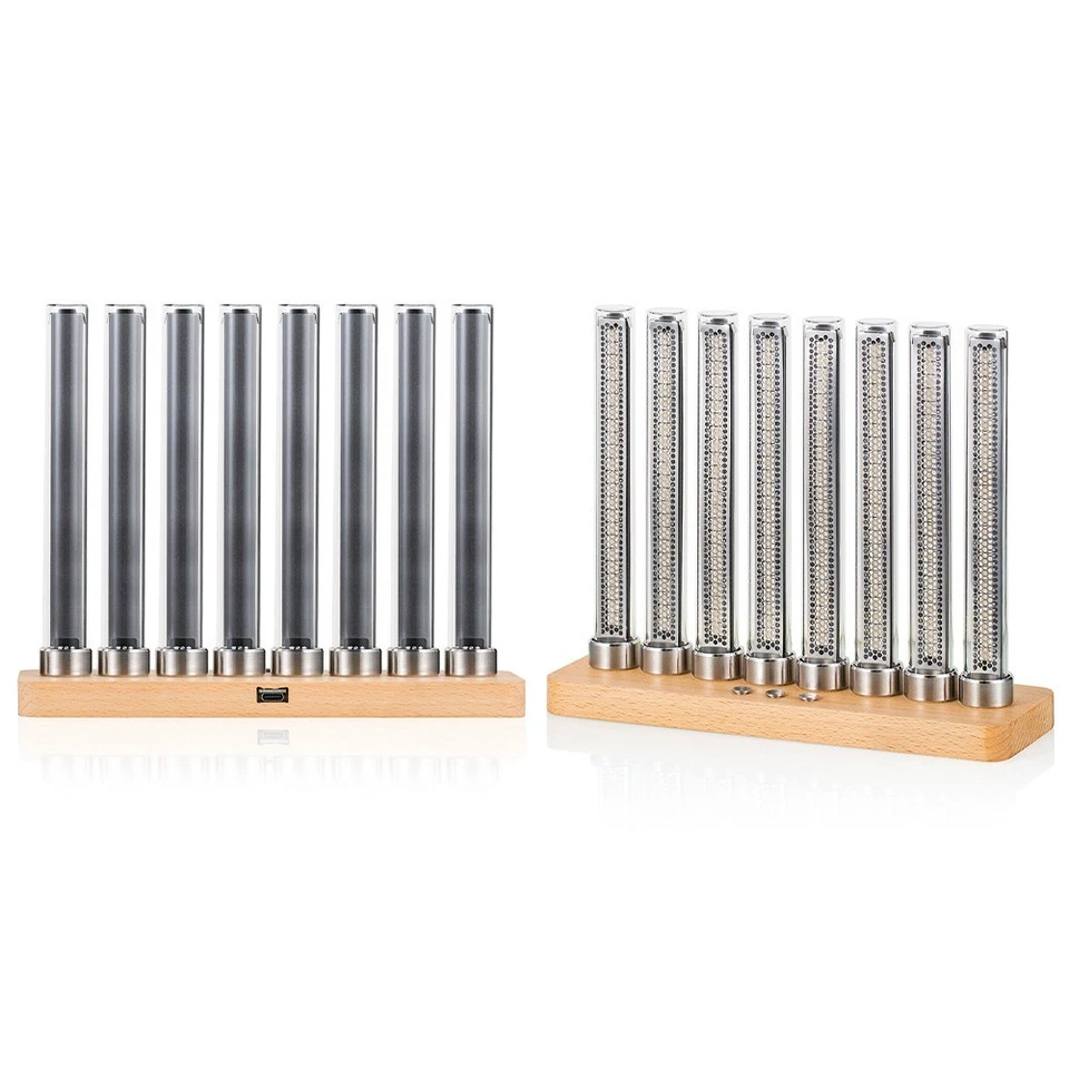 Elegantes Schallpegelmessgerät mit Glasröhren und Mikrofon Tonabnehmertechnik - Bild 3 von 4