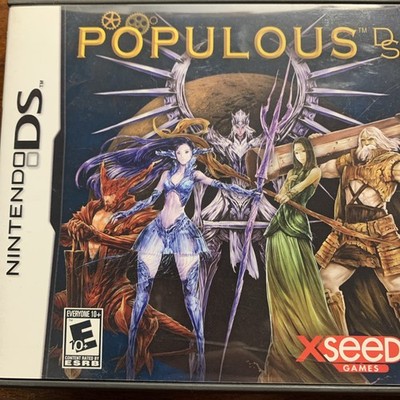 Populous Nintendo DS ***Case ONLY / NO GAME - Authentic USA Version