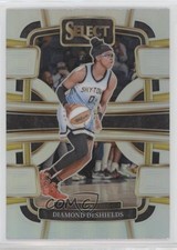 2024 Panini Select WNBA Concourse Silver Prizm Diamond DeShields #100 14bn
