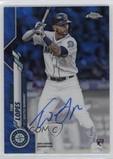 2020 Topps Chrome Rookie Blue Wave Refractor 50/150 Tim Lopes #RA-TL Auto 1ek2