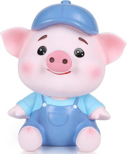 Adorable Large Capacity Piggy Bank - Cute Shatterproof Coin Money Box for Kids -