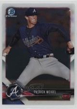 2018 Bowman Chrome Prospects Patrick Weigel #BCP190 0r1p
