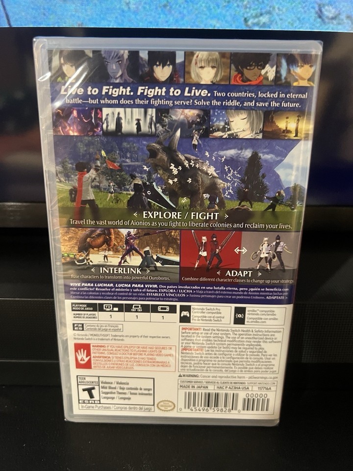 Xenoblade Chronicles 3 - Nintendo Switch for sale online | eBay