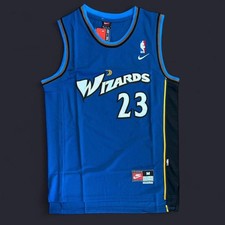 Michael Jordan Washington Wizards Mitchell Ness Basketball Jersey Blue