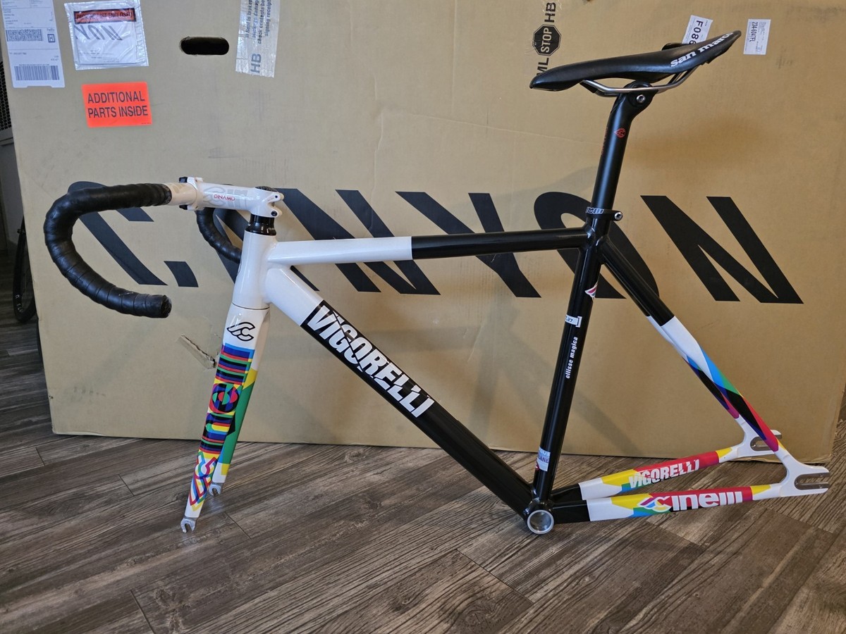 Fixed Gear Cinelli Vigorelli Caleido For Sale Cinelli Vigorelli Caleido  Frameset 51cm