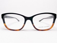 NEW Ralph Lauren RL6140 5581 Womens Eyeglases Frames Black/Havana Modern 54/17
