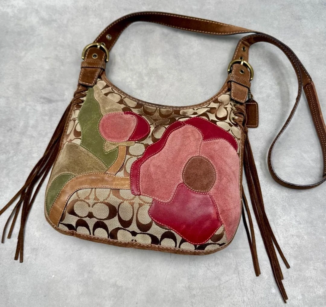 Coach Poppy Suede Bags & Handbags for Women for sale | eBay