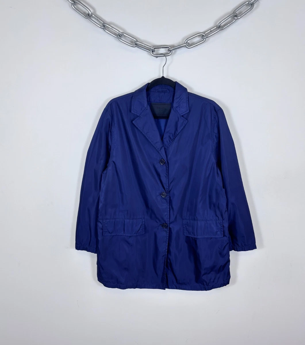 PRADA Blue Coats, Jackets & Vests Nylon Outer Shell for Women | eBay