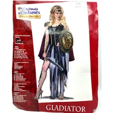 California Costumes Glamorous Gladiator Dress Women Size XS 4-6