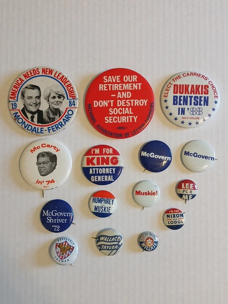 Campaign Buttons for sale | eBay