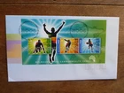 AUSTRALIA 2006 COMMONWEALTH GAMES 3 STAMP MINI SHEET FDC FIRST DAY COVER
