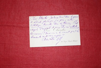   C.A.S. Leo CLARETIE an Aurélien SCHOLL - Lob für eine neue
