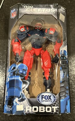 Nfl Robot Action Figure NFL New England Patriots Team Cleatus FOX