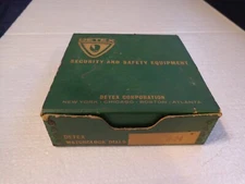 Detex clock Box of B24 Paper Dials Rare