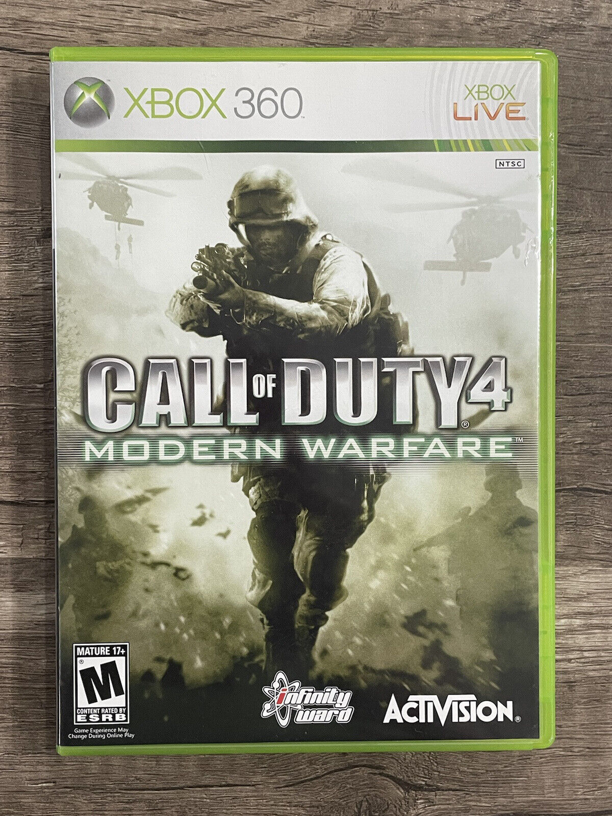 CALL OF DUTY 4 MODERN WARFARE SEMI NOVO XBOX 360