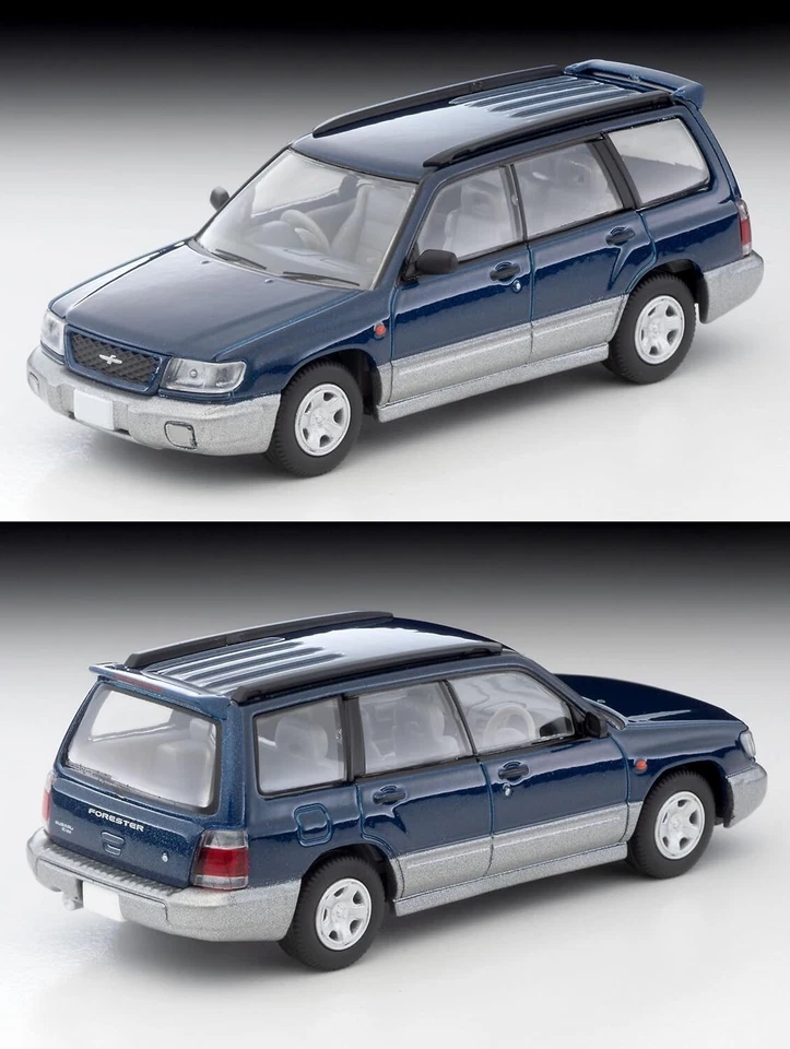 Tomica Limited Vintage Neo LV-N328a Subaru Forester C/20 Navy 1997 model 14656 - Image 2 of 4