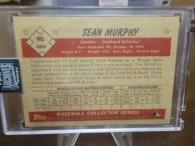 2024 Topps Archives Signature Series Sean Murphy Auto 1/1 | eBay