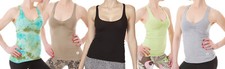 DJ Skins Women's Back to Basics Athletic Work Out Tank Top Tank, 5 Colors