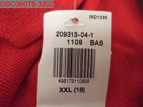 Old Navy Boys Red Tape School Uniform Pique Polo Shirt, XXL (18) 167181711092 - Picture 7 of 8