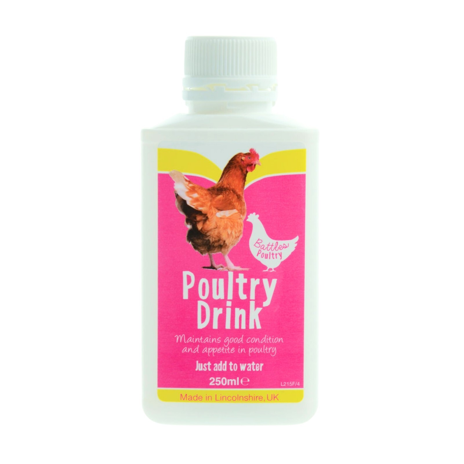 Battles Poultry Drink 250ml Mineral Supplement for Poultry, Chicken, Duck, Goose