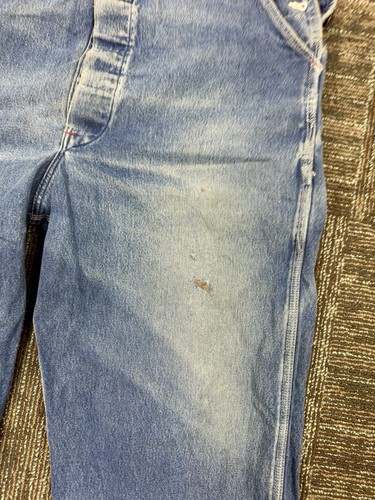 Vintage Bic Mac Distressed Overalls Chore Coveralls 42x30 - Picture 4 of 19