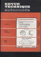 Revue technique Daf 44