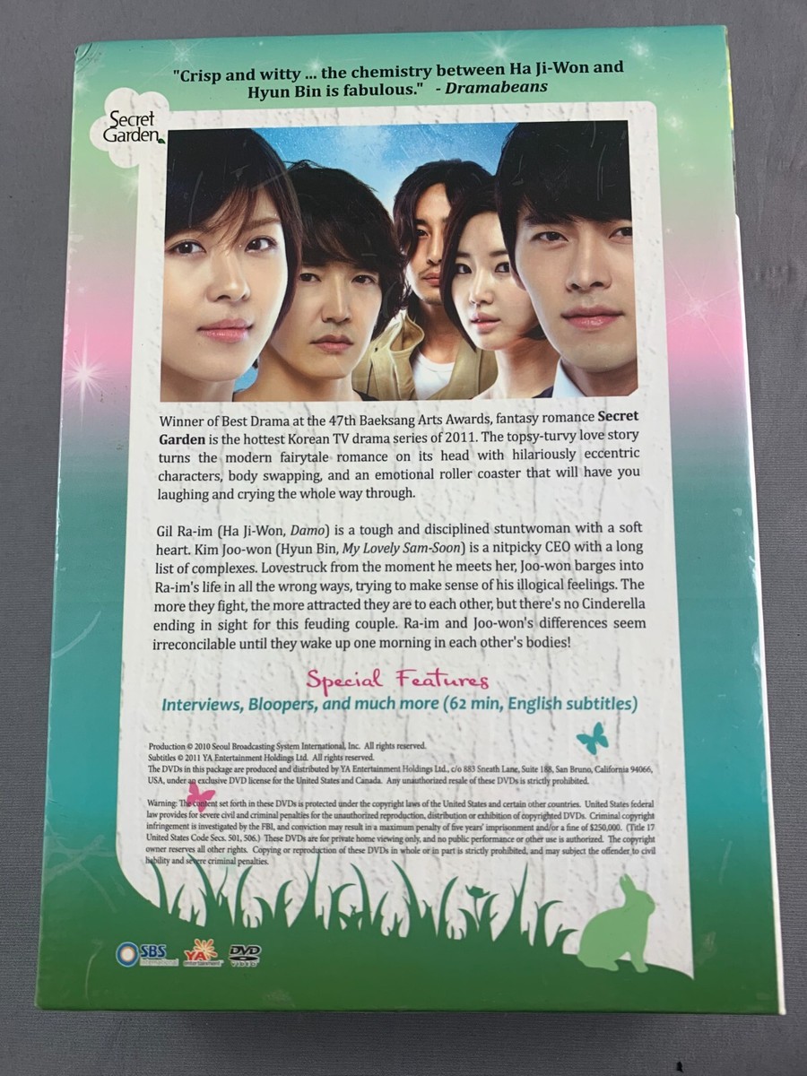 Secret Garden Korean TV Drama Series DVD Set English