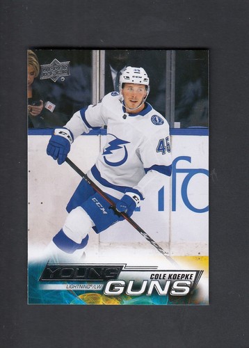 2022-23 Upper Deck Series 2 Young Guns Rookie Lightning #484 - COLE KOEPKE