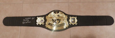 SUPERSTAR BILLY GRAHAM AUTOGRAPHED BELT JAKKS  WWE W/PROOF 