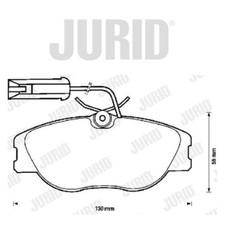 Plaquette de frein Fiat 130