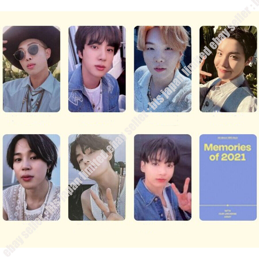 BTS Memories of 2021 Digital Code JIN Random Photocard - ayanawebzine.com