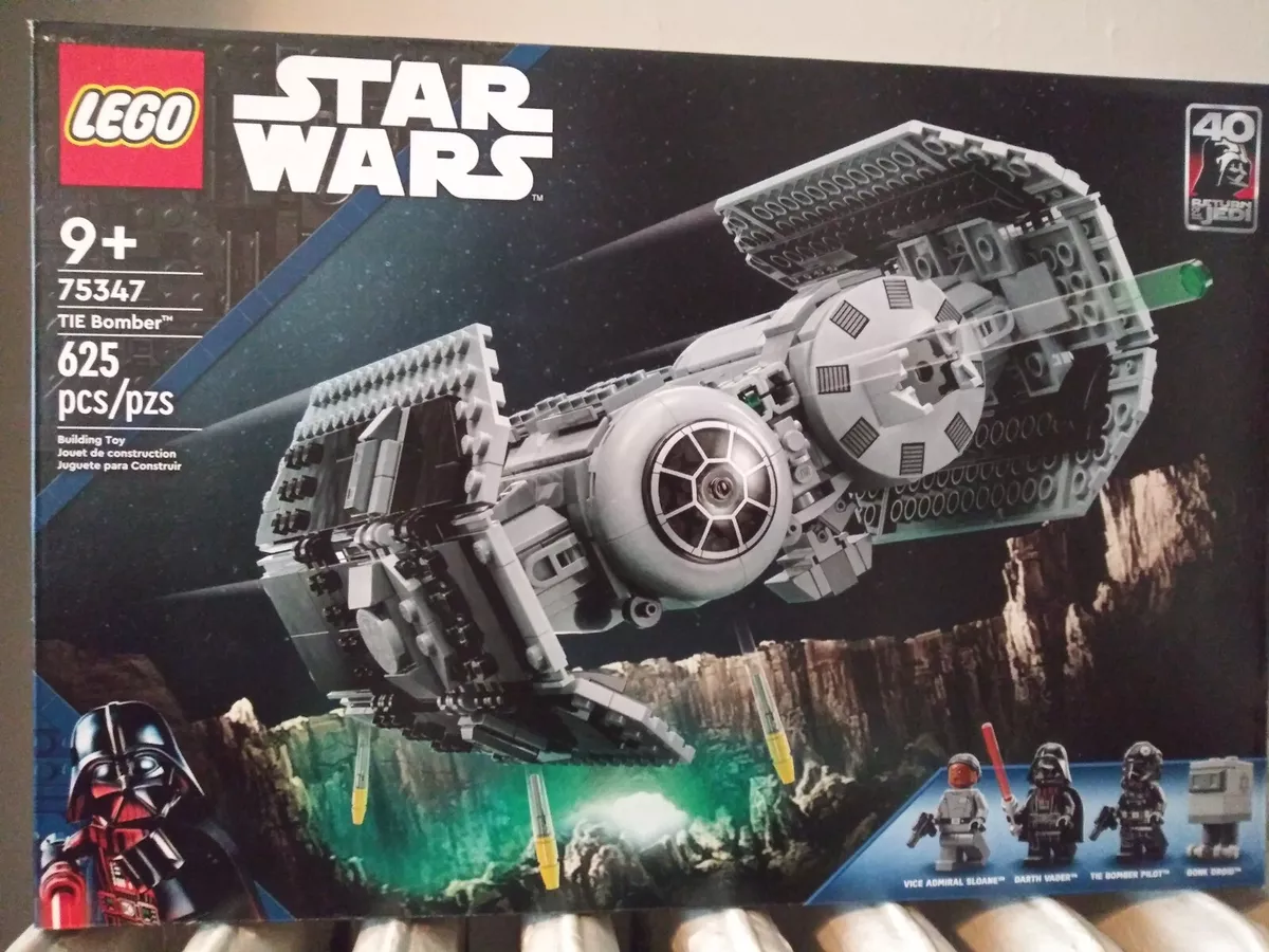 LEGO Star Wars TIE Bomber 75347 Building Toy Set (625 Pieces)