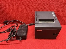 Used Epson Thermal POS Receipt Printer M129C TM-88IIIP W/ Power Cable Good Cond