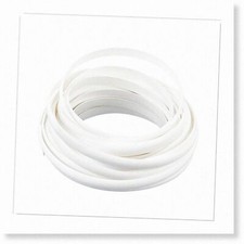 10m Synthetic Rattan Weaving Material for DIY Home Furniture Repair - 8mm Flat P