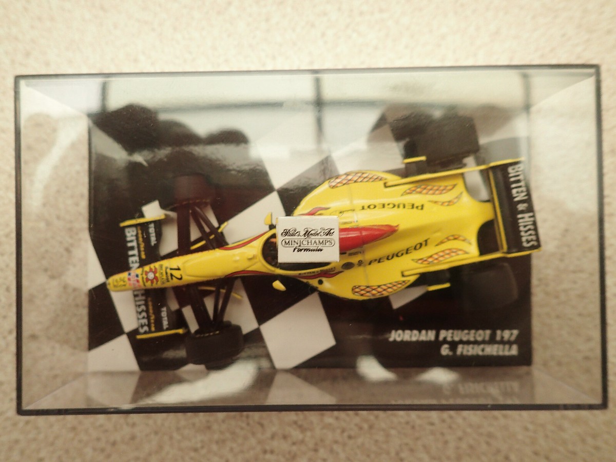 MINICHAMPS Jordan PEUGEOT 197 Giancarlo Fisichella F1 1997 #12 1
