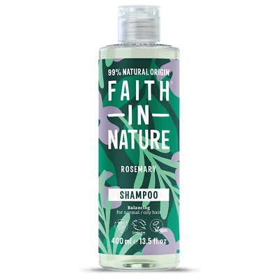 Faith In Nature Natural Shampoo, pflegend, vegan tierversuchsfrei, ohne SLS 400ml