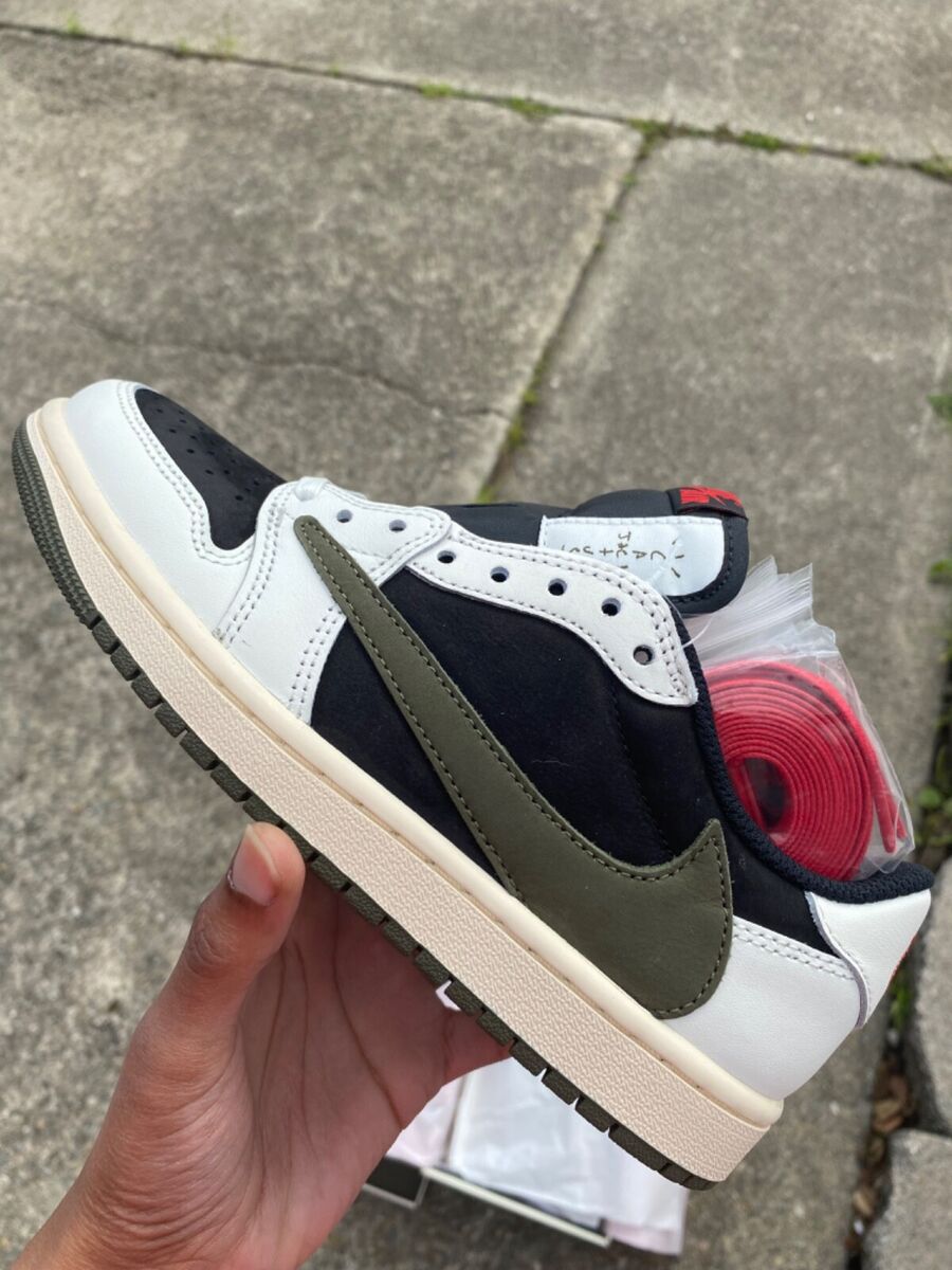 Jordan 1 Retro OG x Travis Scott Low Olive DZ4137 106 | eBay Jordan 1 Retro OG x Travis Scott Low Olive DZ4137 106 | eBay