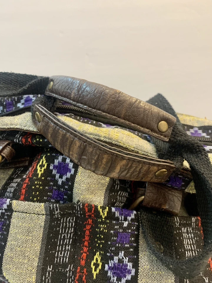 Forever 21 Bolso de Mano Mujeres Estilo Suroeste Cartera Bolso de Hombro Hebillas Foto 3 de 4