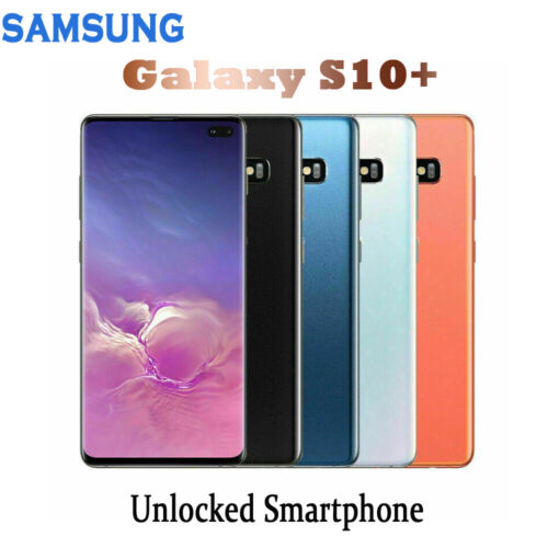 Samsung Galaxy S10+ SM-G975U 128GB S10 Plus Sbloccato Smartphone SIM FREE Nuovo - Foto 1 di 15