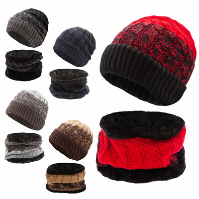 TOOCOOL TM-2152 Unisex Fur Scarf Neck Headphone Hat Set