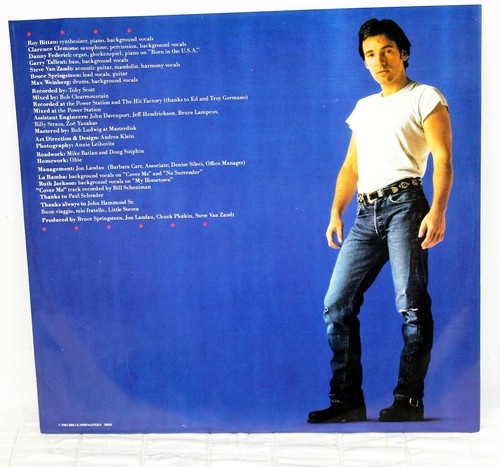 1984 Bruce Springsteen Born in the USA 12" Vinyl Album LP Columbia Record Rock - Picture 4 of 10