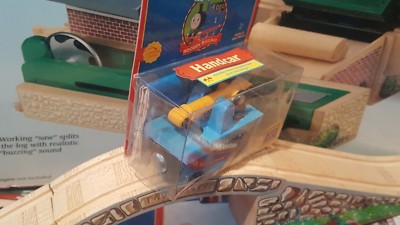 RARE RED 2001 OR 2004 LABEL BOX NEW THOMAS ~ HANDCAR ~ LC99154 HARD TO FIND!