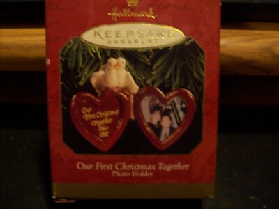 1997 Hallmark Ornament   Our Christmas Together   Photo Holder
