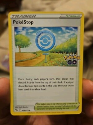 Poke Stop - 068/078 - Trainer - Pokemon Go - Pokemon - NM/M