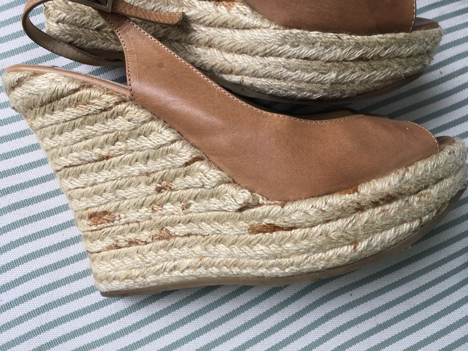JIMMY CHOO BROWN LEATHER ESPADRILLE WEDGES SANDALS SHOES SIZE SIZE SIZE 36 UK 3 US 6 51a63b JIMMY CHOO BROWN LEATHER ESPADRILLE WEDGES SANDALS SHOES SIZE SIZE SIZE 36 UK 3 US 6 51a63b