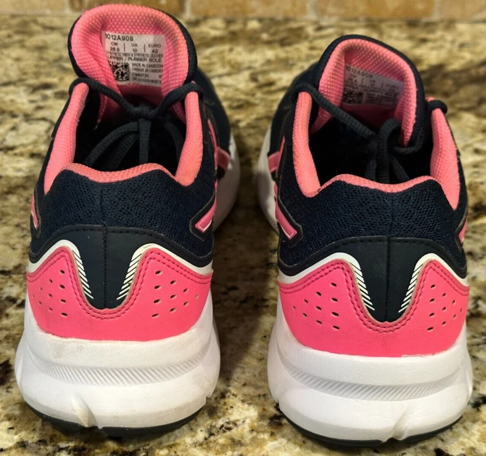 Zapatos para correr ASICS JOLT 3 para mujer color azul francés/rosa intenso talla 10 (E/P) Foto 4 de 4